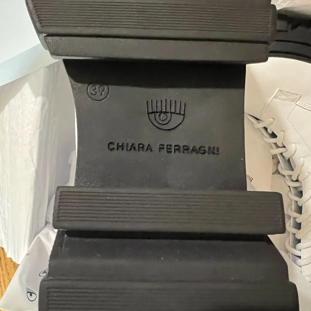 Chiara Ferragni Hiking boot lace up leather - Picture 4 of 7